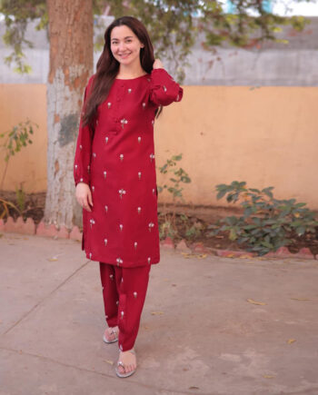 STITCHED 2 piece DRESS FA- 220 M