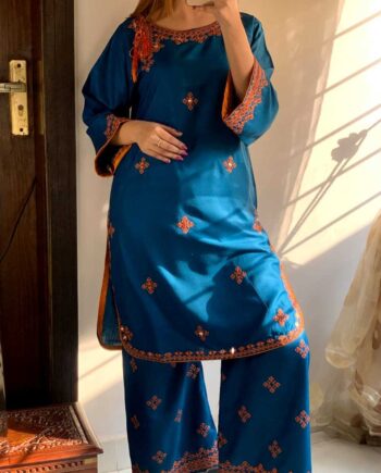 STITCHED 2 piece DRESS  FA- 228 C- Ferozi