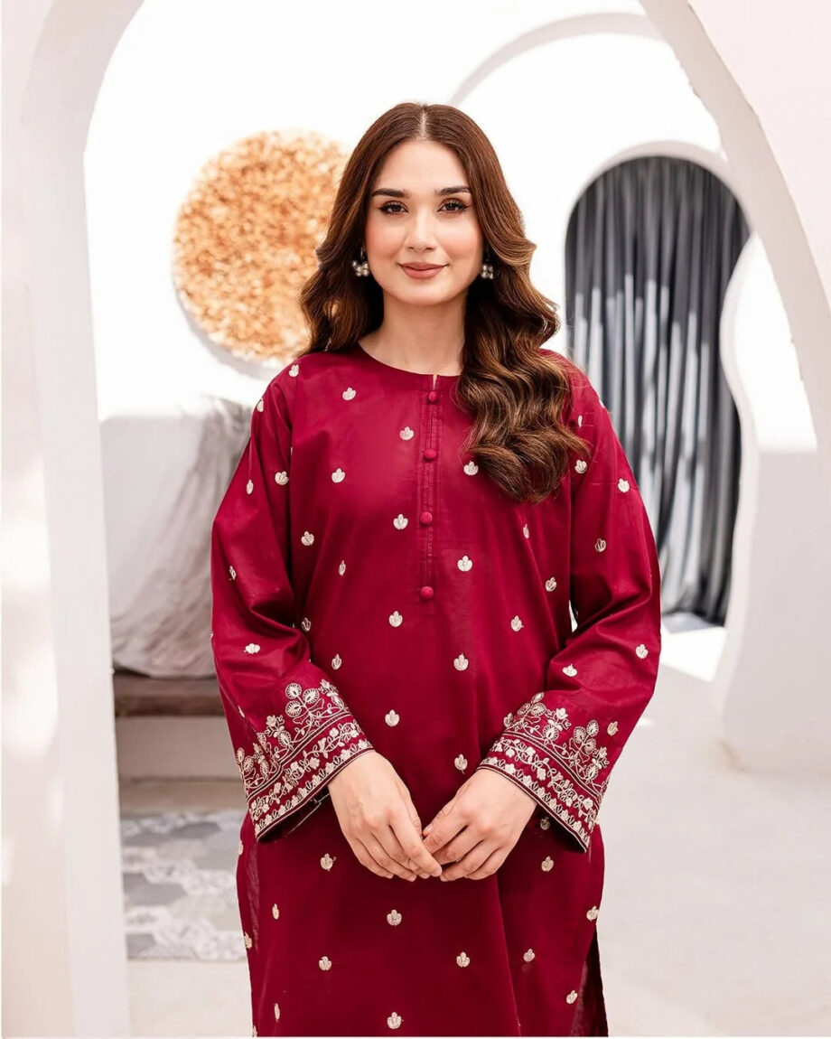 STITCHED 2 piece DRESS  FA- 229